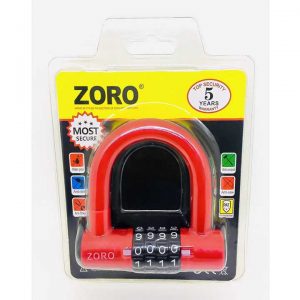 [ GIẢM SỐC] Khóa số lớn Zoro 4 mật mã ĐỎ Cao Cấp
