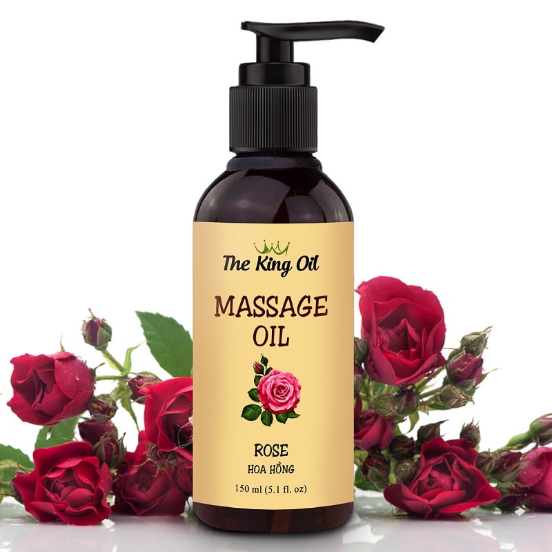 dầu massage hoa hồng the king oil
